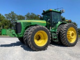 2002 JD 8520 TRACTOR, 3 PT,