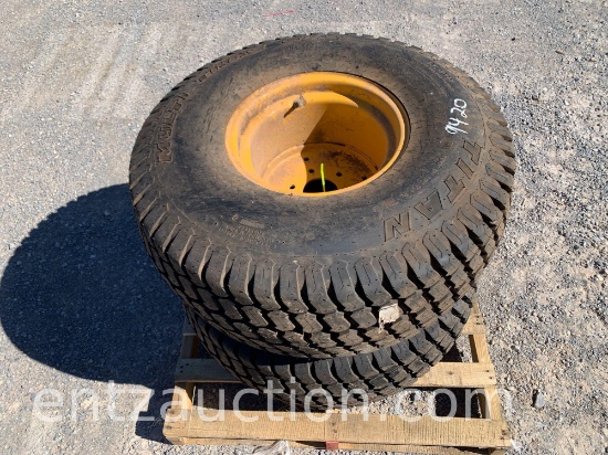 TITAN 13.6-16 TRACTOR TIRES ON RIMS ***SOLD TIMES