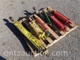 LOT OF MISC. CYLINDERS AND 3PT LINK