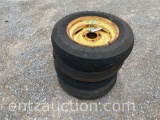 5.90-15 SL IMPLEMENT TIRES ON RIMS ***SOLD TIMES