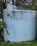 TANK #5 3000 GALLON POLY TANK WITH 2