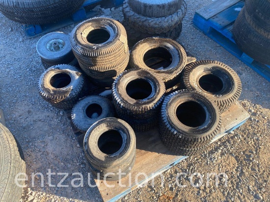 LOT OF 20 SMALL MISC TIRES