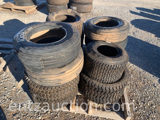 LOT OF 14 SMALL TIRES