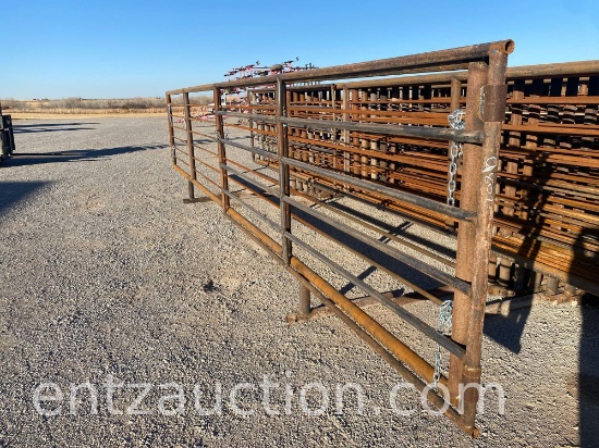 FREE STANDING HD CATTLE PANEL, 24' X 53", 2 3/8"