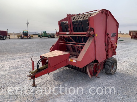 MASSY FERGUSON 1565 BALER, TWINE, SHEDDED