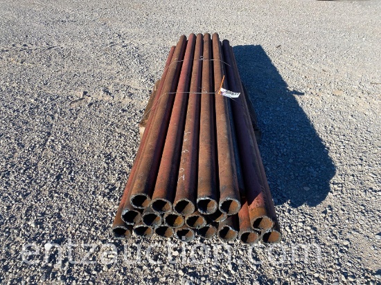 3" X 9' STEEL PIPE POST ***SOLD TIMES THE