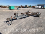 16' SINGLE AXLE BOAT TRAILER, (R) NO TITLE,