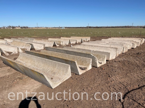 10' PRECAST CONCRETE BUNKS ***SOLD TIMES THE