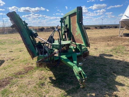 JD 1518 MOWER, 1000 PTO,