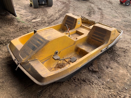 2 PERSON PADDLE BOAT