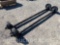 UNUSED 7,000 LB AXLES, ELECT./HYD. BRAKES