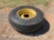 11L 14 IMPLEMENT TIRE W/6 HOLE RIM