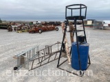 10' & 12' LADDER STANDS W/ DEER FEEDER &