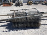 LOT OF 6' CHAIN LINK FENCE APPROX 250',