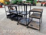 LOT OF 4 TV STANDS