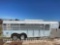 HALE STOCK TRAILER, GN, 6' X 20', 2 COMPARTMENTS