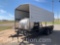 16' COVERED COOLING TRAILER, BP, TA, 200 GALLON