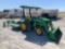 2018 JD 3032E TRACTOR, 4X4, 3PT, PTO,