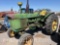 1968 JD 4020 TRACTOR, WHEATLAND, DUAL HYD.,