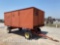 PEERLESS 14' PEANUT DRYING TRAILER,