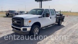 2012 FORD F350 PICKUP, 6.2L GAS ENGINE, 4X4,