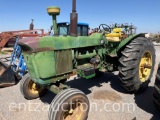 1968 JD 4020 TRACTOR, WHEATLAND, DUAL HYD.,