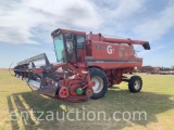 1989 CASE IH 1660 COMBINE, W/ 25' 1010