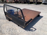 HYDRA BED ARM BED, ENGINE DRIVE PUMP, TOOLBOX,