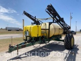 SUMMERS PULL TYPE SPRAYER, ADJUSTABLE AXLE,