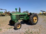 1968 JD 4020 TRACTOR, 3PT, 540 PTO, SINGLE HYD.,
