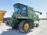 1981 JD 6620 COMBINE, C&A, CHAFF SPREADER, NO