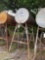 300 GALLON DSL. OVERHEAD FUEL TANK W/ STANDS