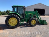 2009 JD 7230 TRACTOR, FWA, C&A, 3PT, PTO,
