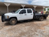 2012 CHEVY 3500 PICKUP, CREW CAB, 4X4, 6.0L