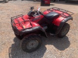 2003 HONDA RANCHER 4 WHEELER, 4X4, GAS,