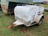 CUSTOM BUILT 4' X 7' DOG TRAILER, 4 COMPARTMENTS