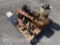 MISC LOT, SAW, OIL, TARP, WIRE
