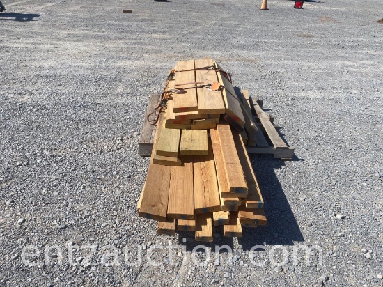LOT OF LUMBER, VARIOUS LENGTHS