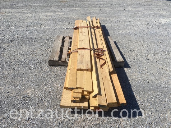 LOT OF LUMBER, VARIOUS LENGTHS