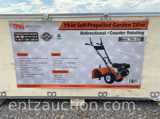 TMG 19" SELF PROPELLED TILLER, BIDIRECTIONAL