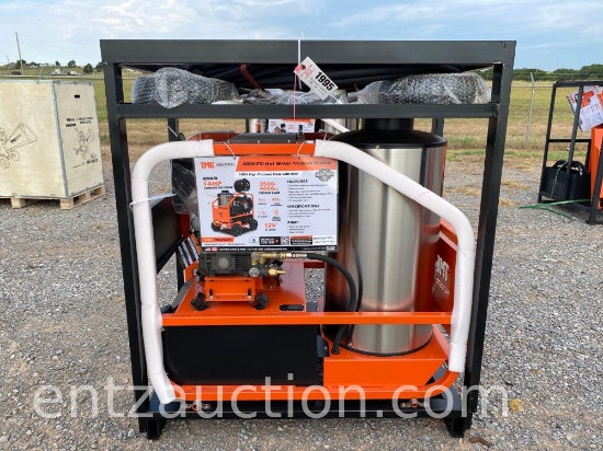 TMG HOT WATER PRESSURE WASHER, 4000 PSI, 14 HP PRO