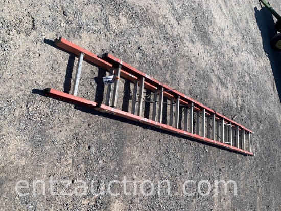 24' WERNER EXT. LADDER 300LB CAPACITY