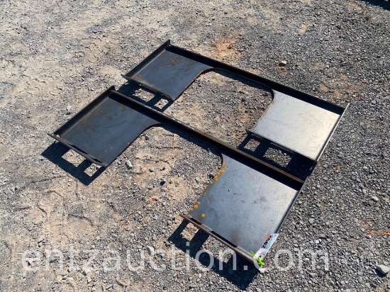 OPEN WELDABLE QUICK ATTACH PLATES **SOLD TIMES THE