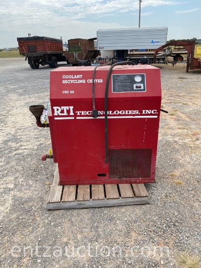 RTI COOLANT RECYCLING CENTER, MODEL BE15C
