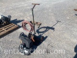 CENTRAL PNEUMATIC AIR COMPRESSOR & TORCH CART