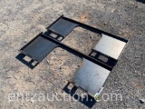 OPEN WELDABLE QUICK ATTACH PLATES **SOLD TIMES THE