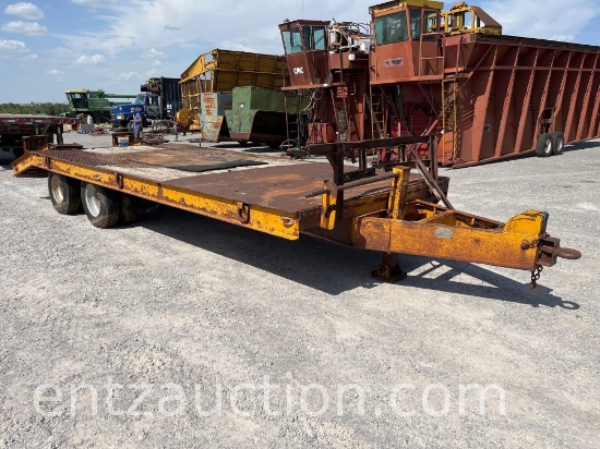 BELSHE FLATBED TRAILER, 18' X 96" + 4' DOVETAIL