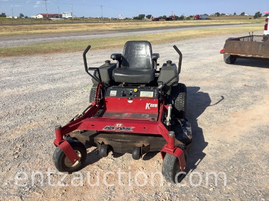 KEES ZT MAX RIDING LAWN MOWER, 52" CUTTING DECK,
