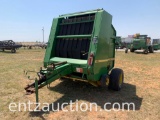 JD 530 ROUND BALER, 540 PTO **MONITOR IN OFFICE**
