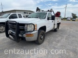 2007 CHEVY 3500 PICKUP, 4X4, GAS, AUTO,